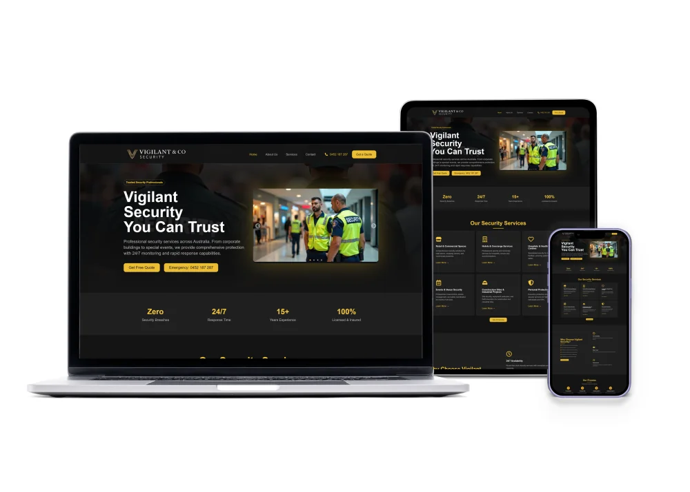Vigilant & Co Security Services screenshot 1